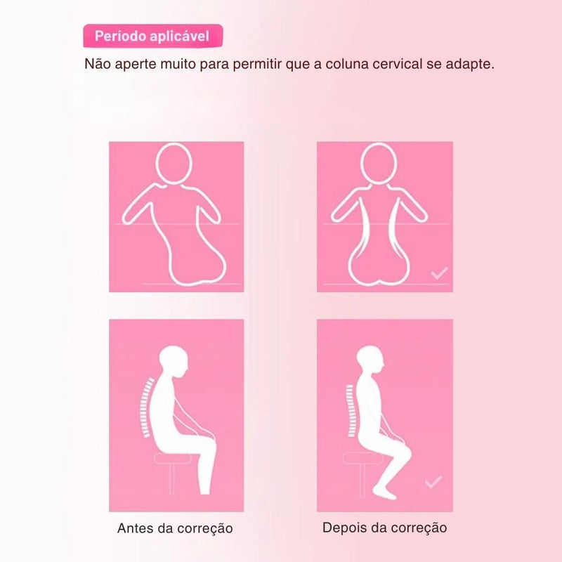 Postura Certa Infantil | Ajustável ✦ Coluna Feliz