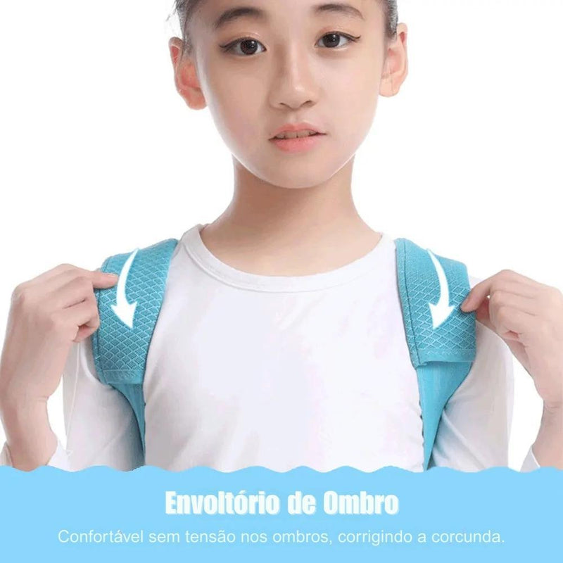 Postura Certa Infantil | Ajustável ✦ Coluna Feliz