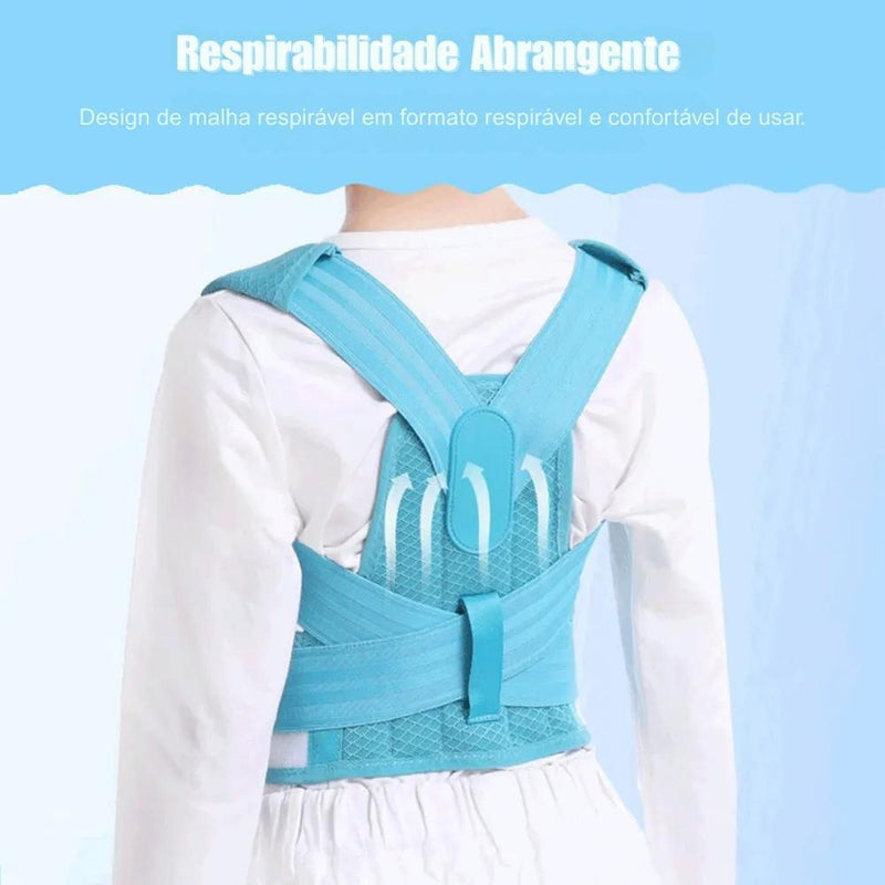 Postura Certa Infantil | Ajustável ✦ Coluna Feliz