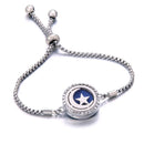 Pulseira Ajustável Difusora | Aço Inox ✦ Aromaterapia [Vários Modelos]