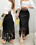 Saia Longa Boho Glam | Movimento ✦ Estilo