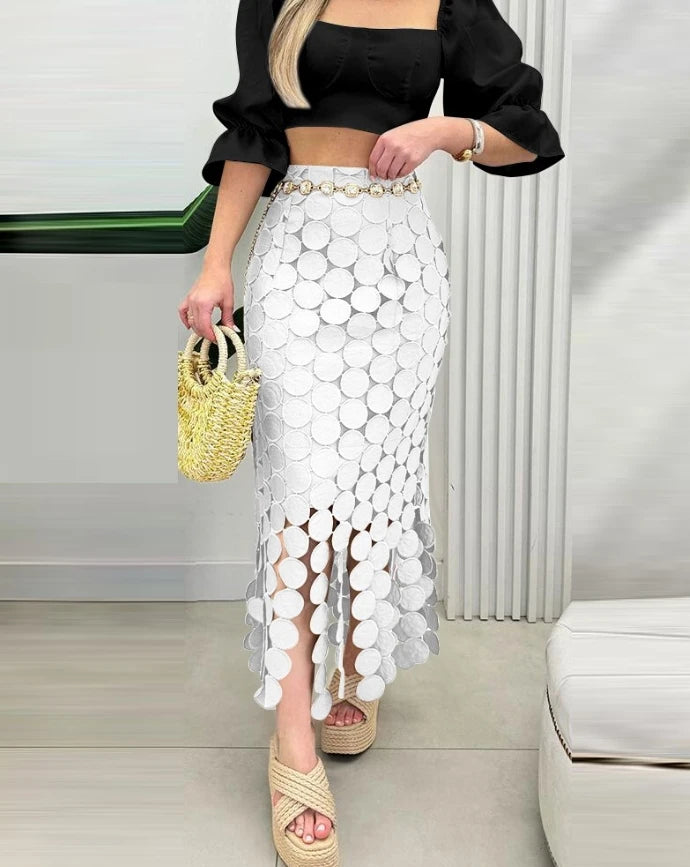 Saia Longa Boho Glam | Movimento ✦ Estilo